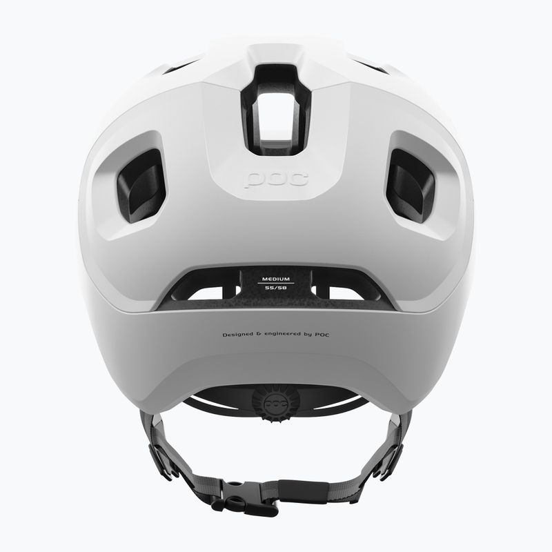 POC Axion hydrogen white matt bike helmet 5