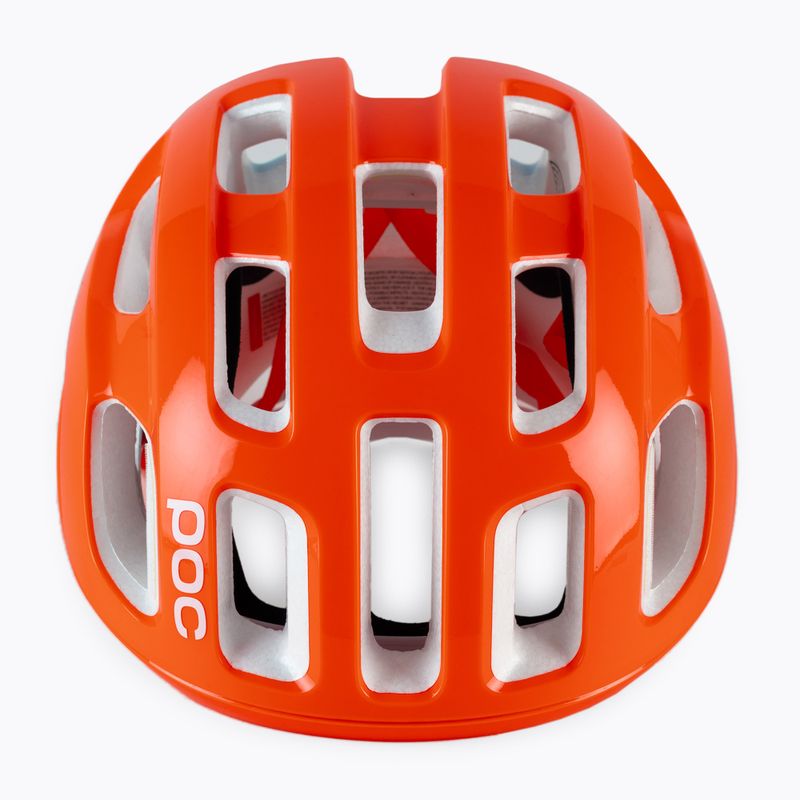 Bicycle helmet POC Ventral Air MIPS fluorescent orange avip 2