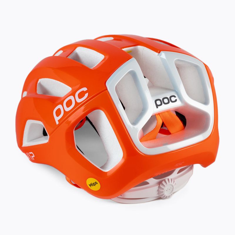 Bicycle helmet POC Ventral Air MIPS fluorescent orange avip 4