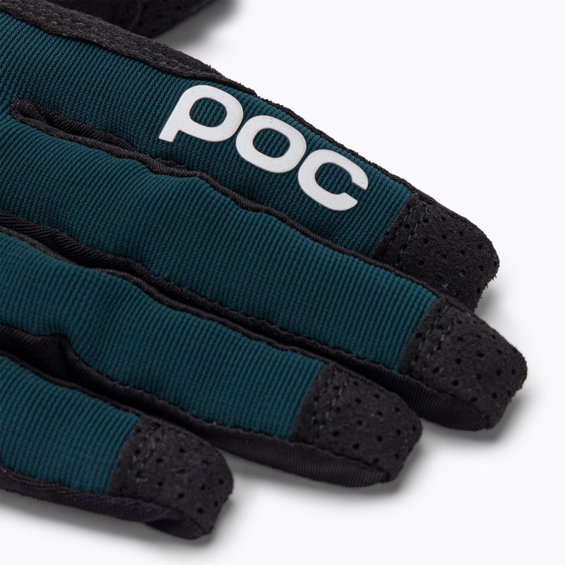 Cycling gloves POC Resistance Enduro dioptase blue 4