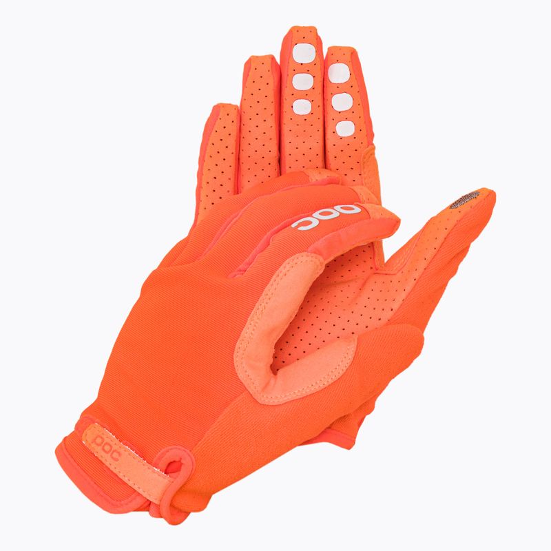 Cycling gloves POC Resistance Enduro Adj zink orange