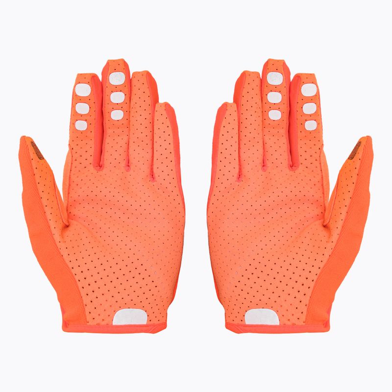 Cycling gloves POC Resistance Enduro Adj zink orange 2