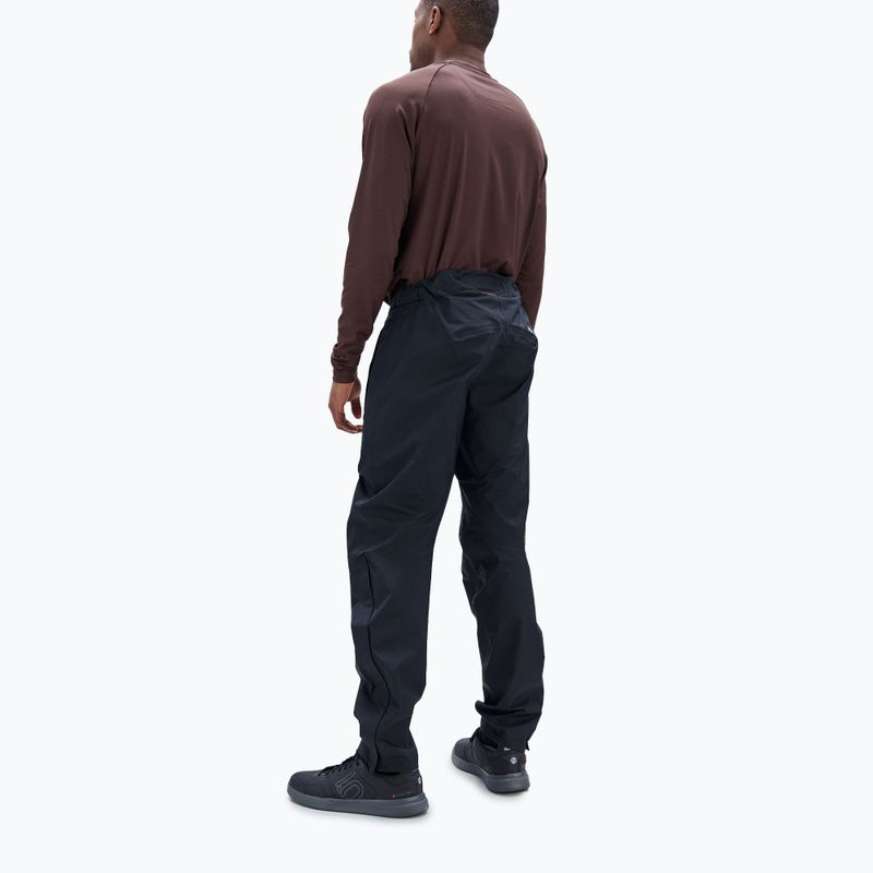 Men's cycling trousers POC Motion Rain uranium black 2