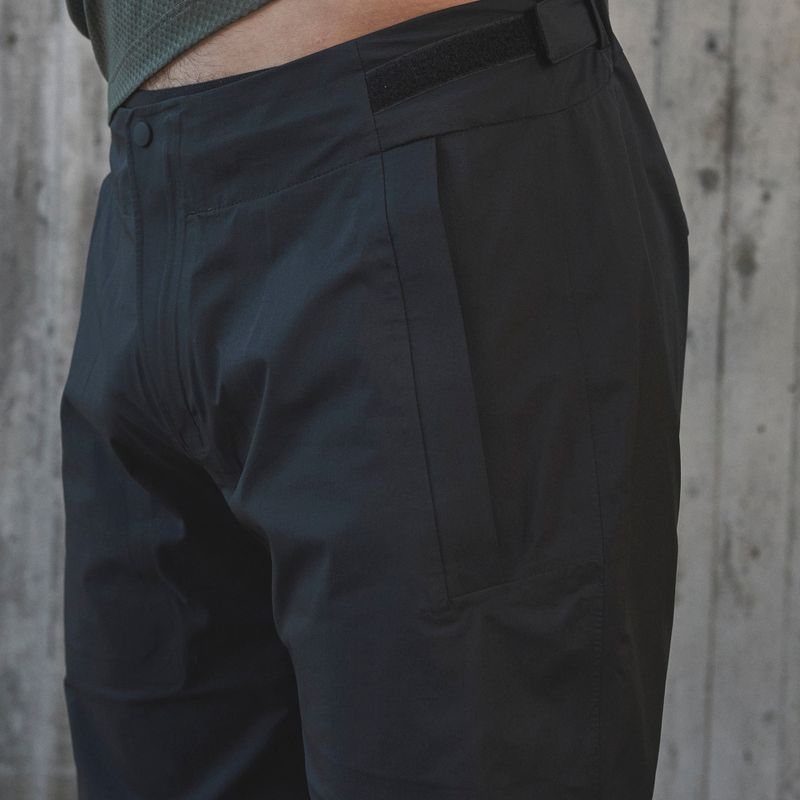 Men's cycling trousers POC Motion Rain uranium black 9