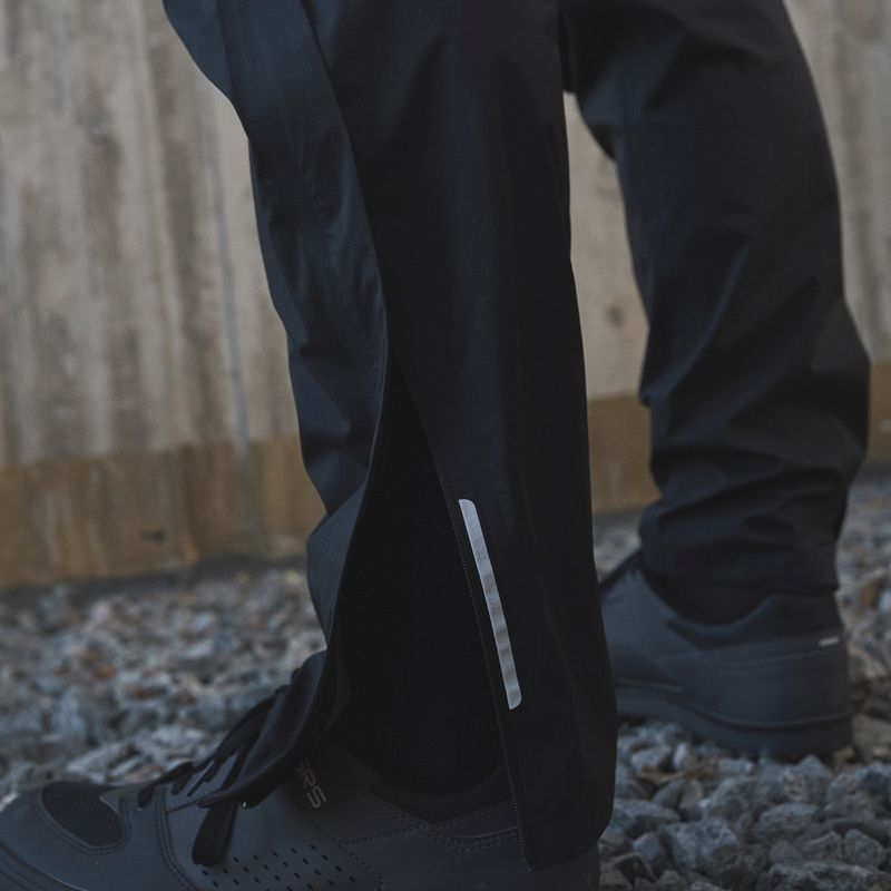 Men's cycling trousers POC Motion Rain uranium black 11