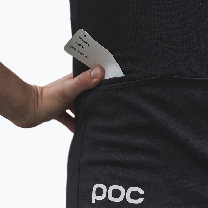 Men's cycling jersey POC Muse uranium black 6