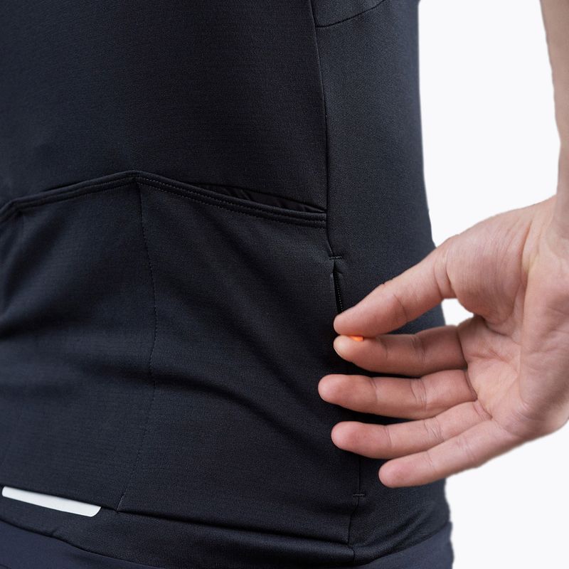 Men's cycling jersey POC Muse uranium black 7