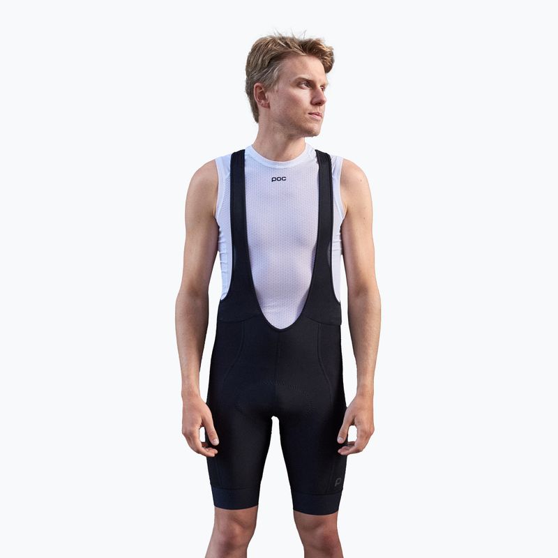 Men's cycling shorts POC Rove Cargo VPDs Bib Shorts uranium black