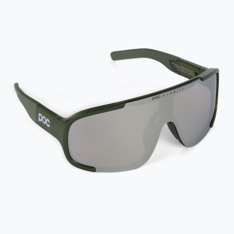 Bicycle goggles POC Aspire epidote green/translucent