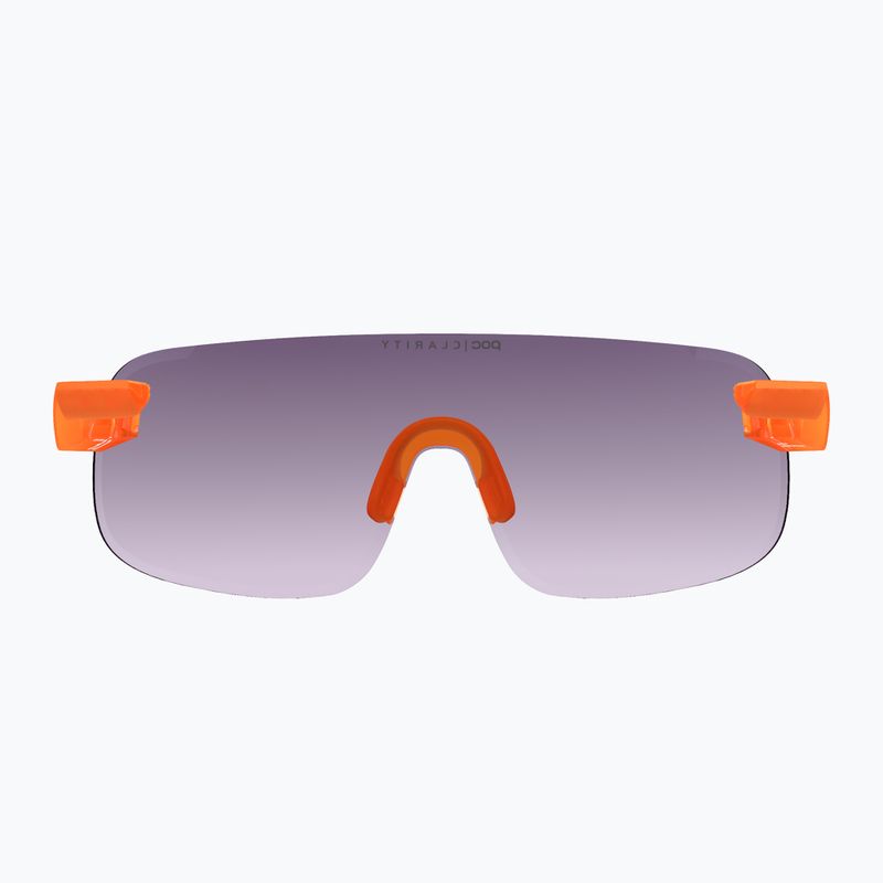 Bicycle goggles POC Elicit fluorescent orange translucent/clarity road gold 3
