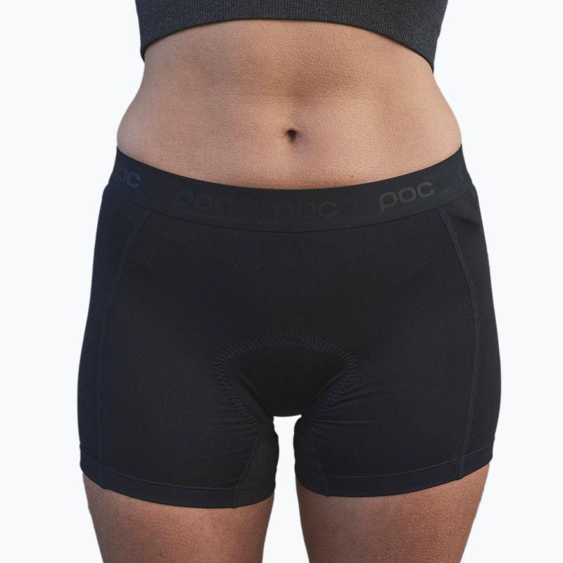 Women's cycling boxers POC Re-cycle uranium black 3