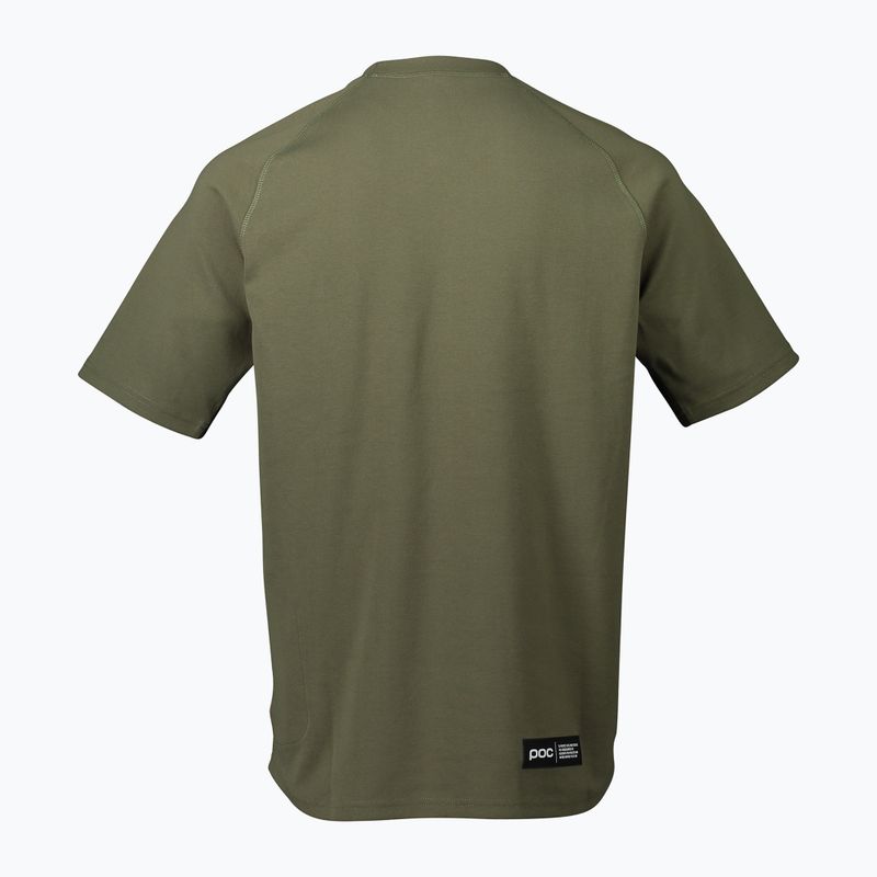 Men's trekking T-shirt POC Poise epidote green 5