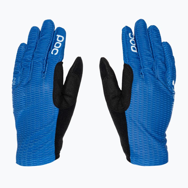 POC Savant MTB cycling gloves opal blue 3