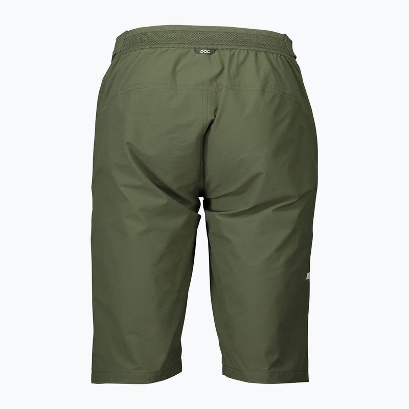 Men's cycling shorts POC Essential Enduro epidote green 5