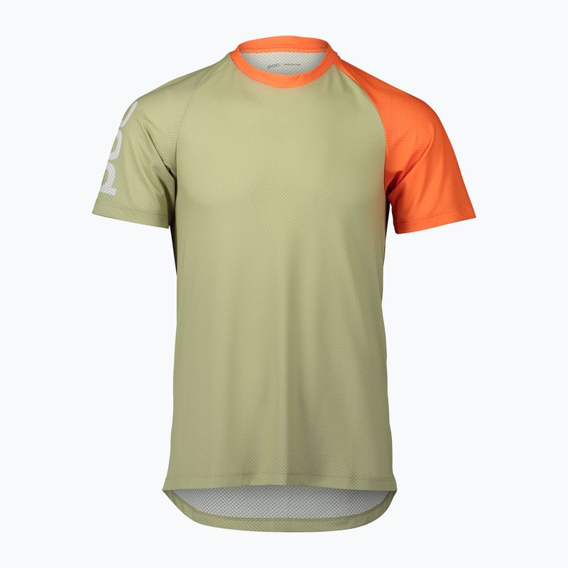 Men's cycling jersey POC MTB Pure prehnite green