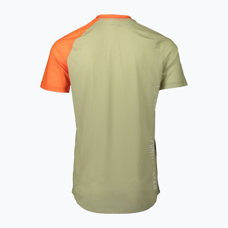 Men's cycling jersey POC MTB Pure prehnite green 2