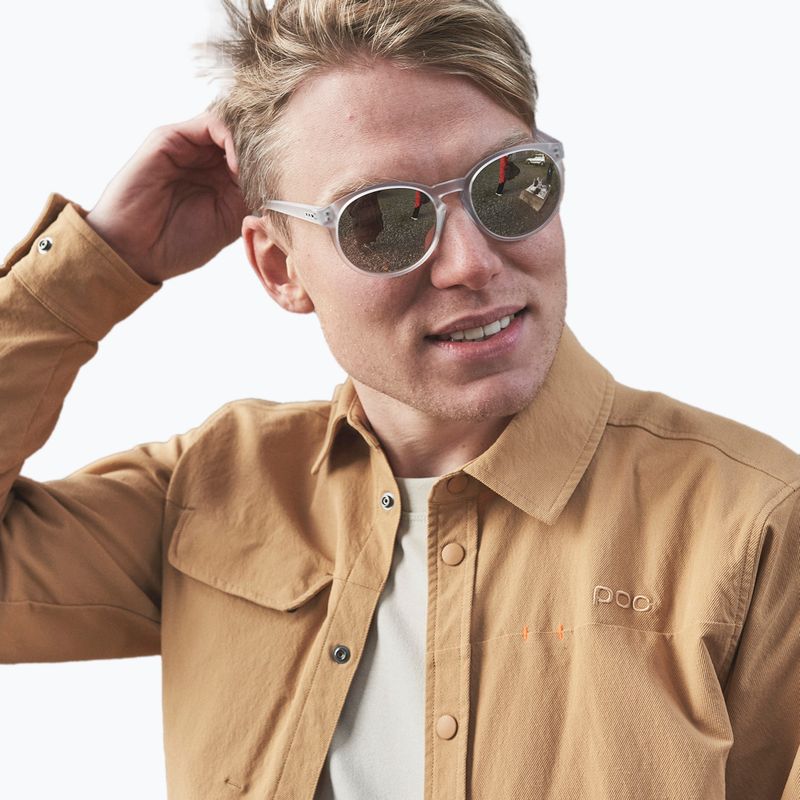 Sunglasses POC Know transparant crystal/clarity road silver 6