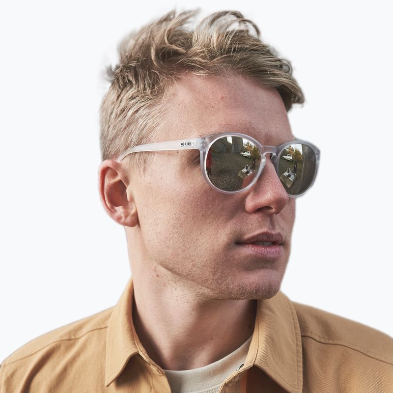 Sunglasses POC Know transparant crystal/clarity road silver 7