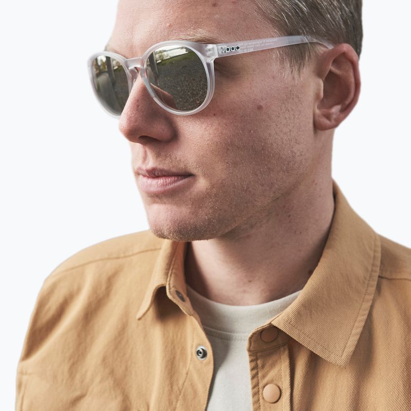 Sunglasses POC Know transparant crystal/clarity road silver 8