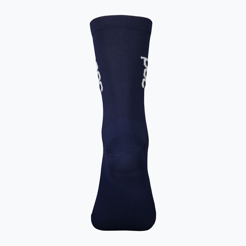 Cycling socks POC Soleus Lite Mid turmaline navy 2
