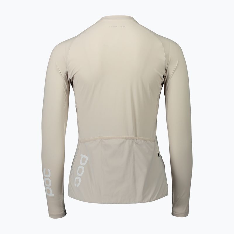 Women's cycling longleeve POC Essential Road light sandstone beige 2