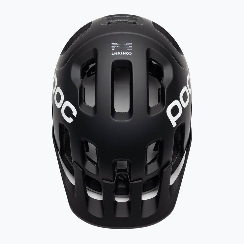 Bicycle helmet POC Tectal uranium black matt 6