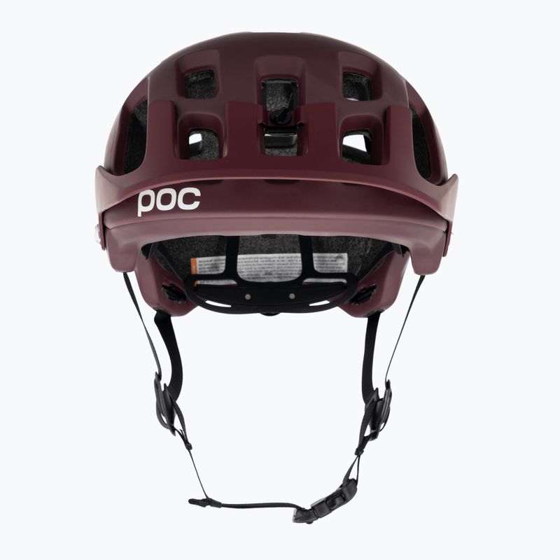 POC Tectal garnet red matt bicycle helmet 2