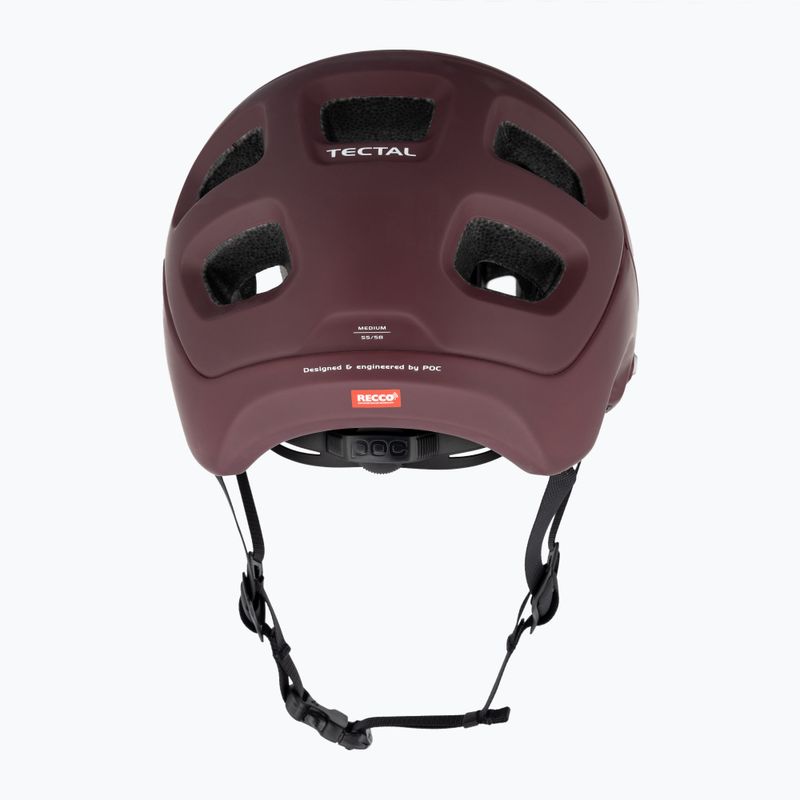 POC Tectal garnet red matt bicycle helmet 3