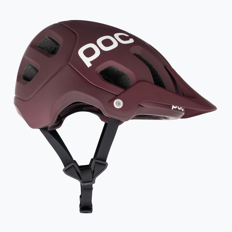 POC Tectal garnet red matt bicycle helmet 4