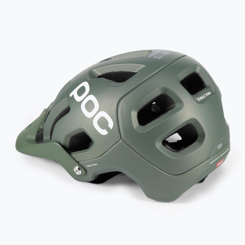 Bicycle helmet POC Tectal epidote green metallic/matt 2