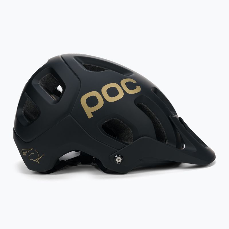 Bicycle helmet POC Tectal Fabio Ed. uranium black matt/gold 3