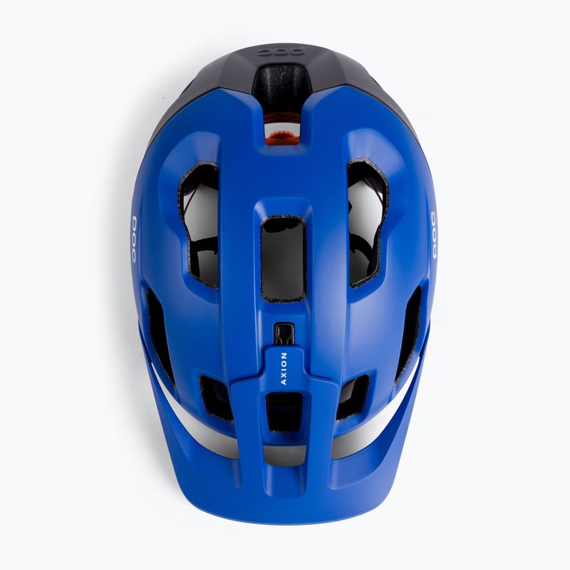 Bicycle helmet POC Axion SPIN natrium blue matt 6