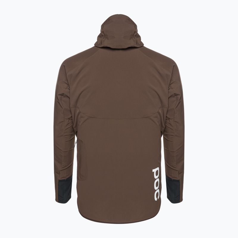 Cycling jacket POC Guardian Air axinite brown 2