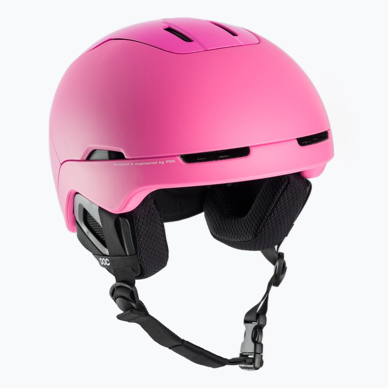 Women's ski helmet POC Obex MIPS actinium pink matt