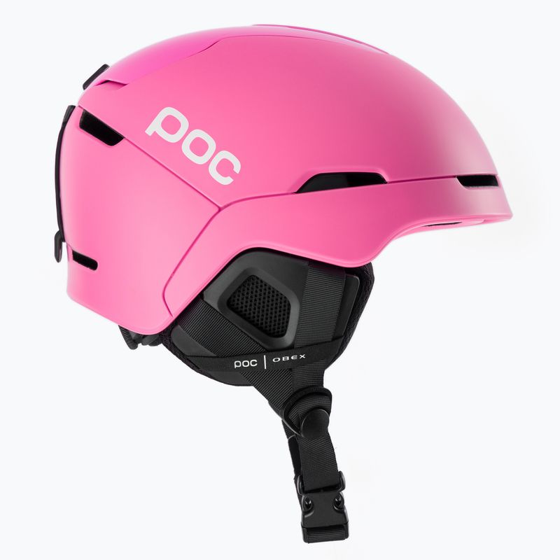 Women's ski helmet POC Obex MIPS actinium pink matt 4