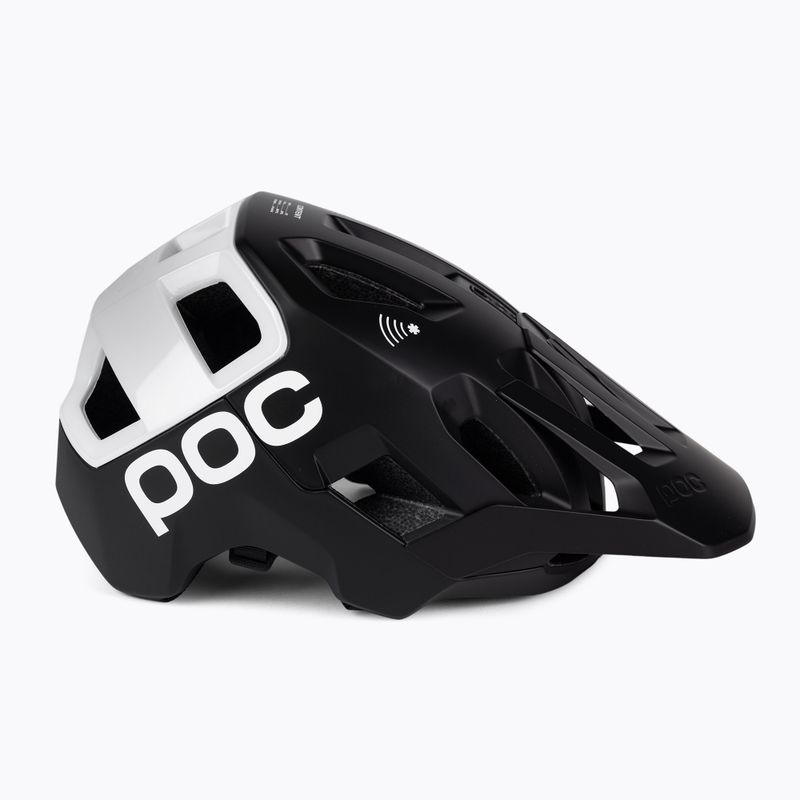 Bicycle helmet POC Kortal Race MIPS uranium black matt/hydrogen white 3