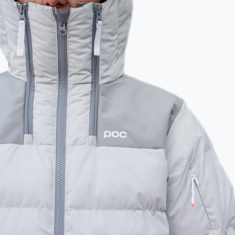 Women's down jacket POC Loft Parka granite grey 7