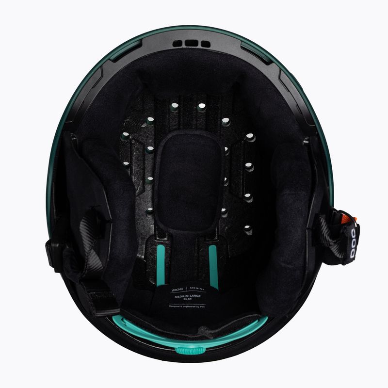 Ski helmet POC Meninx moldanite green 5