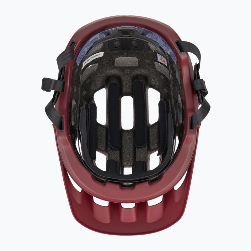 Bike helmet POC Tectal propylene red matt 5