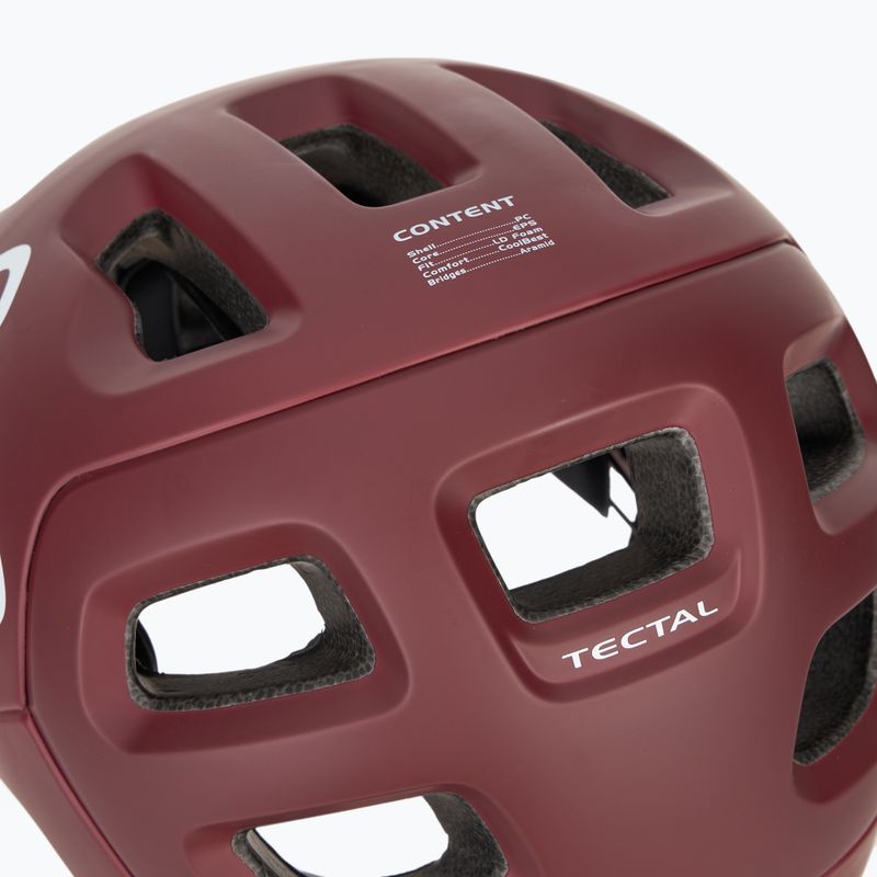 Bike helmet POC Tectal propylene red matt 8