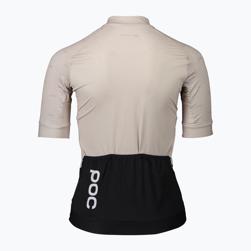 Women's cycling jersey POC Essential Road light sandstone beige 3