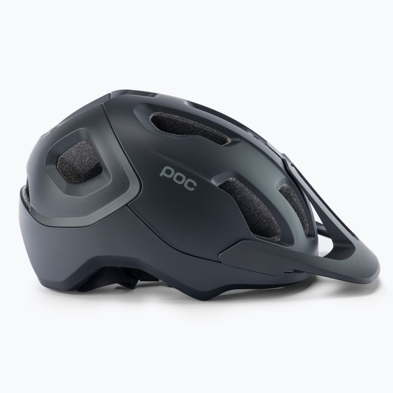 Bicycle helmet POC Axion SPIN uranium black matt 3