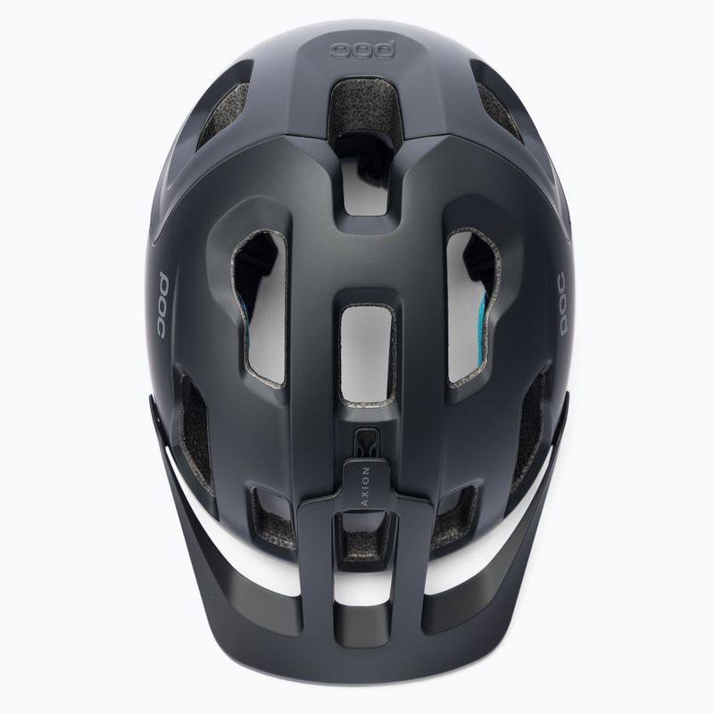 Bicycle helmet POC Axion SPIN uranium black matt 6