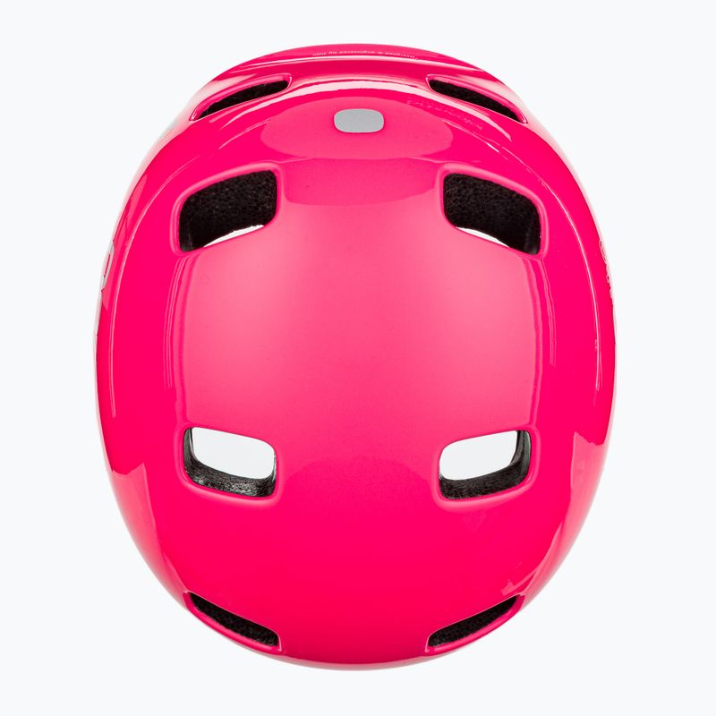 Children's bike helmet POC Pocito Crane MIPS fluorescent pink 6