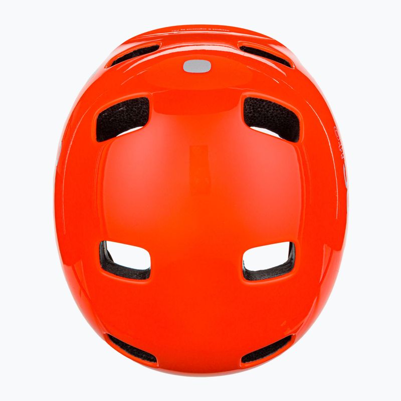 Children's bike helmet POC Pocito Crane MIPS fluorescent orange 6