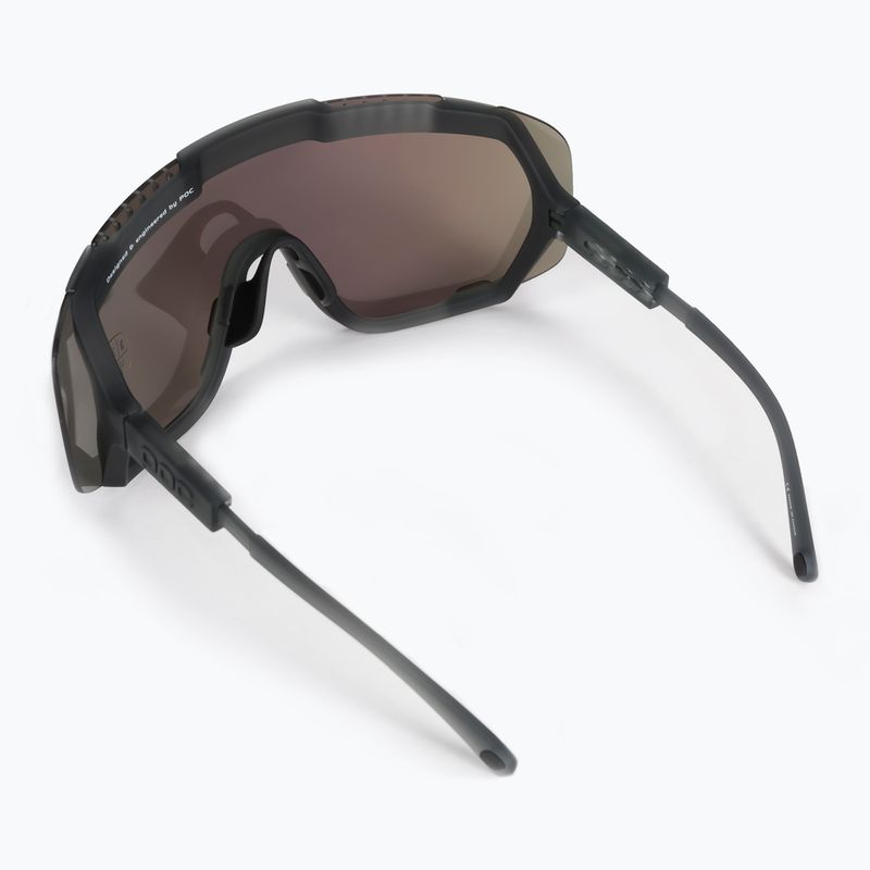 Bicycle goggles POC Devour uranium black/grey/deep green mirror 2