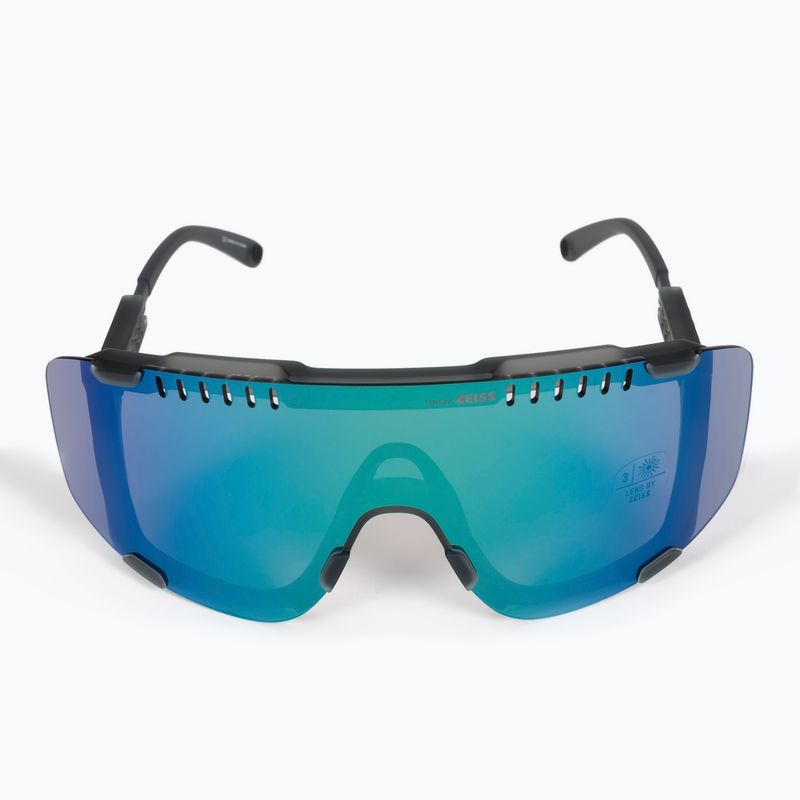 Bicycle goggles POC Devour uranium black/grey/deep green mirror 3