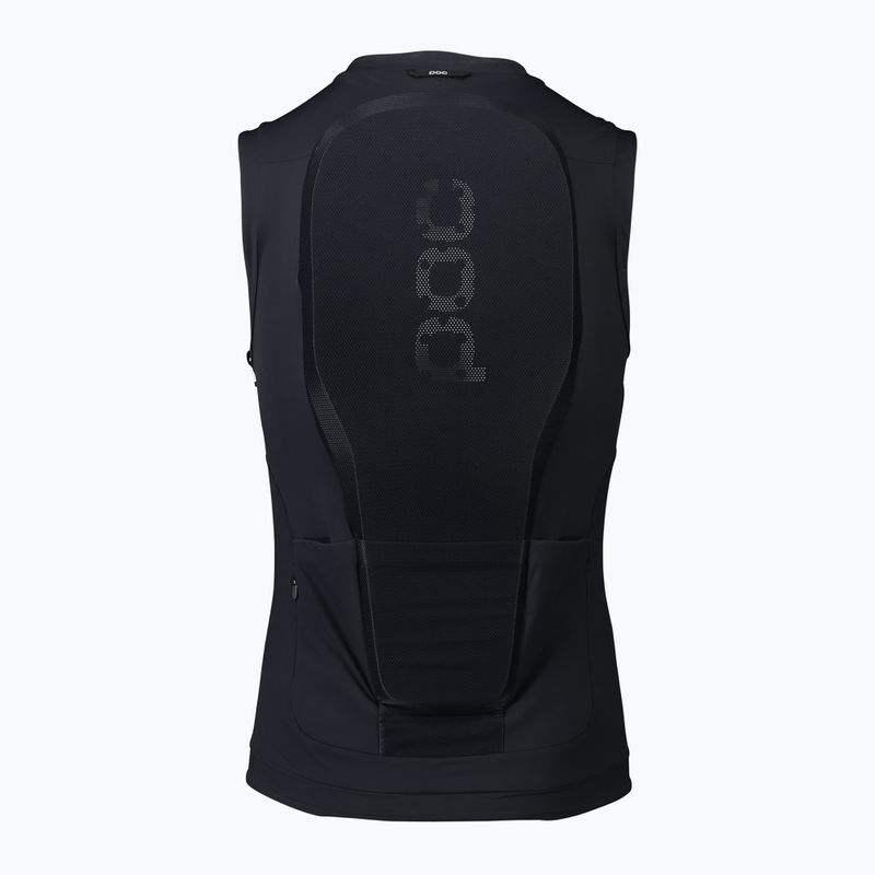 Bike jersey with protectors POC Oseus VPD Torso uranium black 2