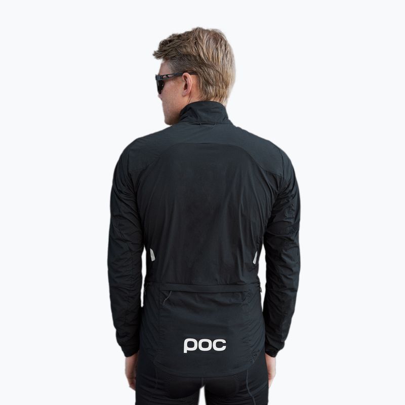 Men's cycling jacket POC Pro Thermal uranium black 2