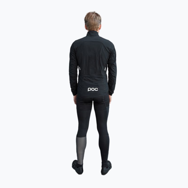 Men's cycling jacket POC Pro Thermal uranium black 6